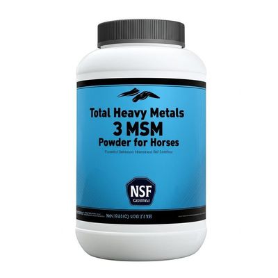 Total Heavy Metals 3 MSM Powder for Horses and NSF Certified